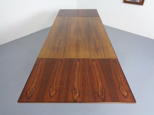 Rosewood Extendable Dining Table, Denmark, 1960s-RDW-1110096