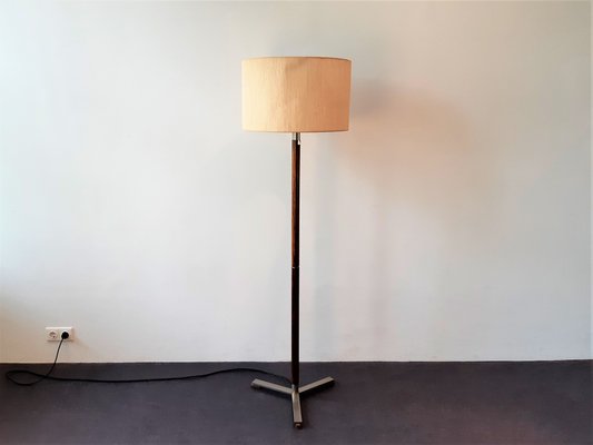 Rosewood Floor Lamp by Willem Hagoort, Netherlands, 1960s-NV-1014580