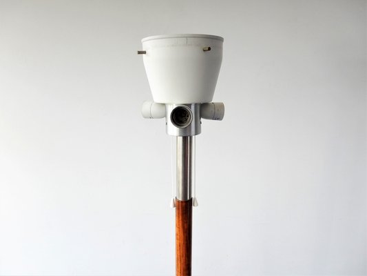 Rosewood Floor Lamp by Willem Hagoort, Netherlands, 1960s-NV-1014580