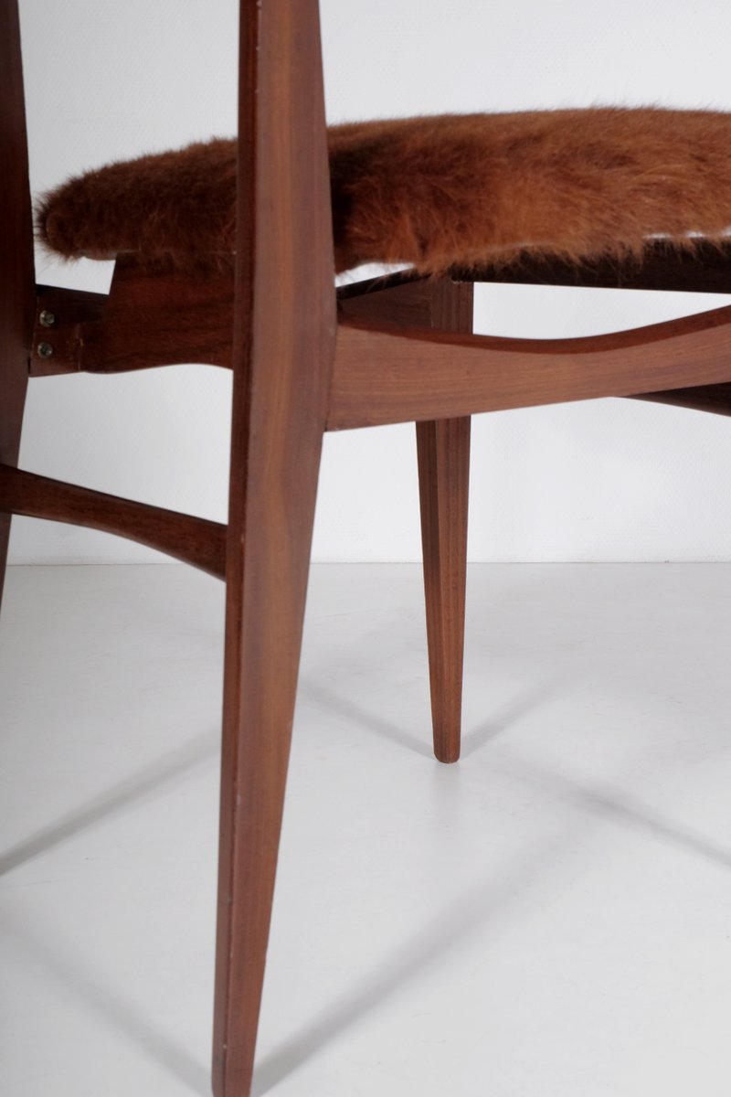 Rosewood & Foal Chairs by Ico & Luisa Parisi, 1950s, Set of 6