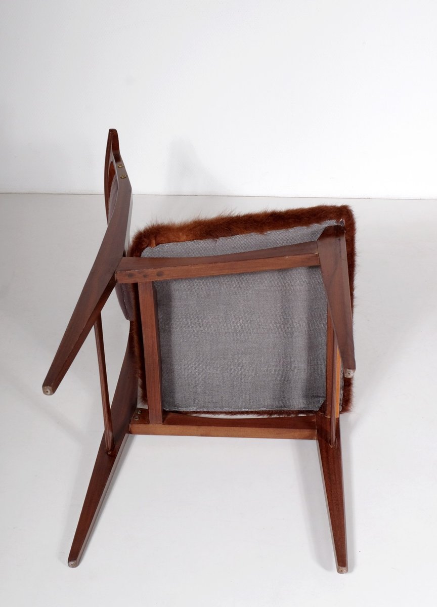 Rosewood & Foal Chairs by Ico & Luisa Parisi, 1950s, Set of 6