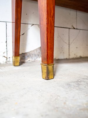 Rosewood, Glass and Brass Bedside Tables from La Permanente Mobili Cantù, Italy, 1970s, Set of 2-VCV-1180798