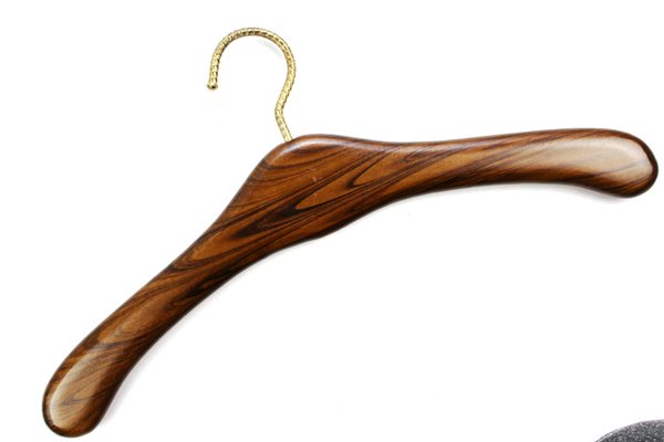 Rosewood Hangers, 1960s, Set of 6-ZWH-679143