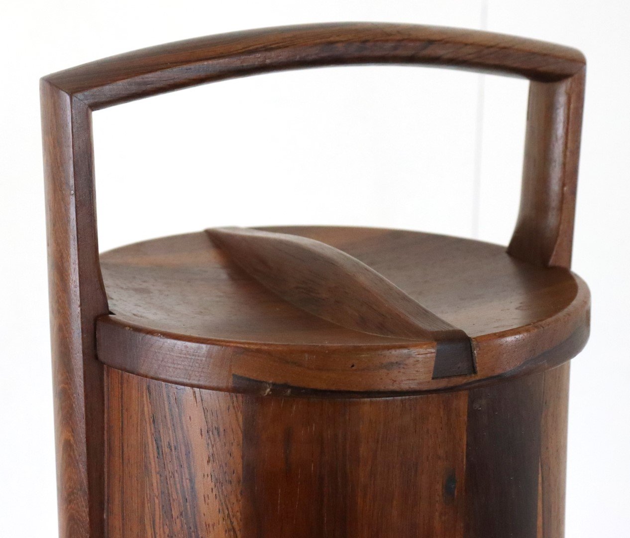 Rosewood Ice Bucket by Jens Quistgaard for Nissen, 1890s