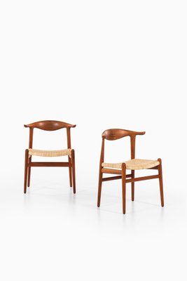 Rosewood JH-505 Dining Chairs by Hans J. Wegner for Johannes Hansen, Denmark, 1952, Set of 6-SC-753382