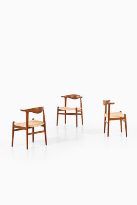 Rosewood JH-505 Dining Chairs by Hans J. Wegner for Johannes Hansen, Denmark, 1952, Set of 6-SC-753382