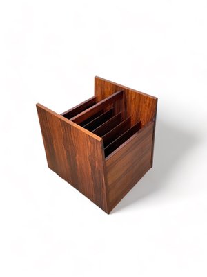 Rosewood Magazine Rack by Rolf Hesland for Bruksbo, 1960s-DZY-1739025