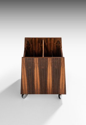 Rosewood Magazine Rack by Rolf Hesland for Bruksbo, 1960s-DZY-1739025