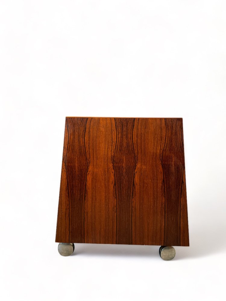 Rosewood Magazine Rack by Rolf Hesland for Bruksbo, 1960s