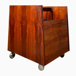 Rosewood Magazine Rack by Rolf Hesland for Bruksbo, 1960s-DZY-1739025