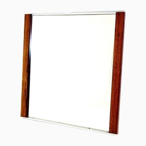 Rosewood & Metal Mirror, Sweden, 1960-GEK-1216074