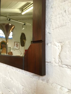 Rosewood Mirror, 1960s-ZKN-580862