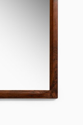 Rosewood Mirror by Aksel Kjersgaard for Odder, Denmark, 1950s-SC-753400