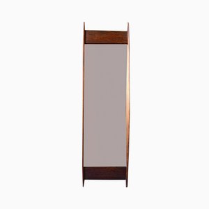 Rosewood Mirror from Glas & Trä Hovmantorp, 1950s-AIU-807306