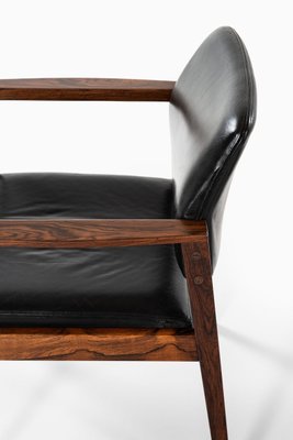 Rosewood Model 358 Armchairs by Knud Færch for Slagelse Møbelværk, Denmark, 1958, Set of 6-SC-765695