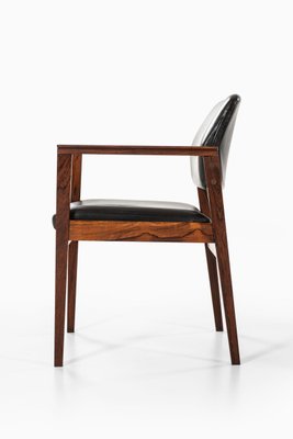 Rosewood Model 358 Armchairs by Knud Færch for Slagelse Møbelværk, Denmark, 1958, Set of 6-SC-765695