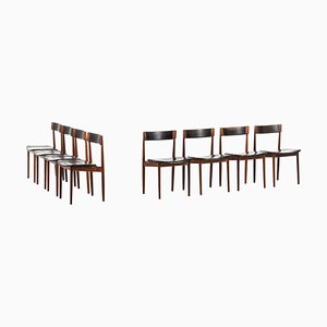 Rosewood Model 39 Dining Chairs by Henry Rosengren Hansen for Brande Møbelfabrik, 1960s, Set of 8-SC-743777