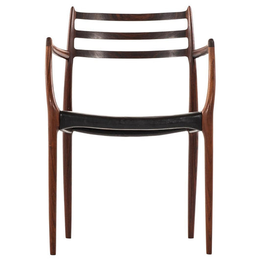 Rosewood Model 62 Armchair by Niels Otto Møller for J.L. Møllers Møbelfabrik, 1960s