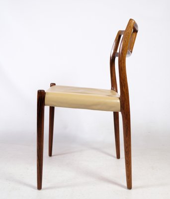 Rosewood Model 79 Dining Chairs by Niels O. Møller, 1960, Set of 6-UY-1441646