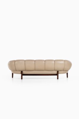 Rosewood Model Croissant Sofa by Illum Wikkelsø, 1950s-SC-554922