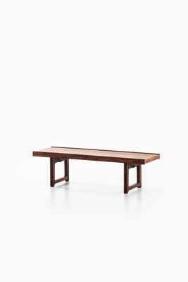 Rosewood Model Krobo Bench or Side Table by Torbjørn Afdal for Bruksbo, Norway, 1960s-SC-753407