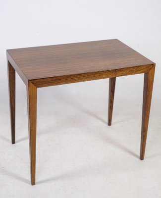 Rosewood Nesting Tables attributed to Severin Hansen for Haslev Møbelfabrik, 1960, Set of 3-UY-1446589