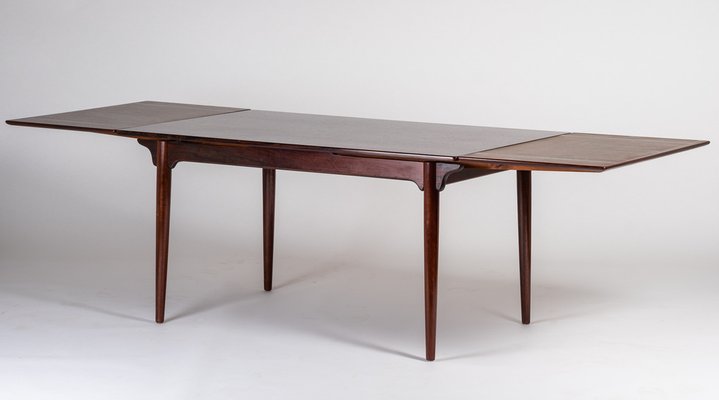 Rosewood No 54 Extendable Dining Table from Omann Jun, 1960s-ZGQ-1289900