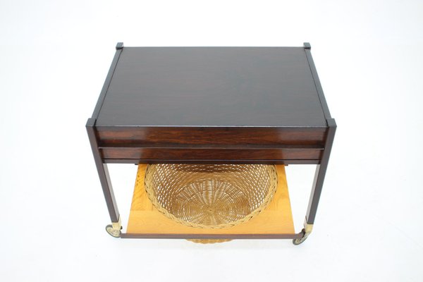 Rosewood Sewing Table, Denmark, 1960s-TZ-952782