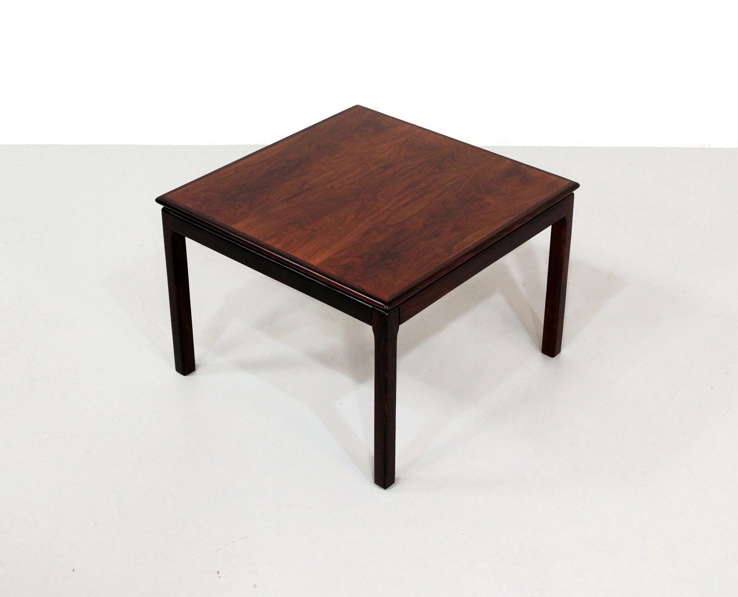 Rosewood Side Table by Haug Snekkeri for Bruksbo, 1960s