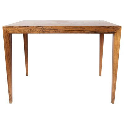 Rosewood Side Table by Severin Hansen for Haslev Furniture, 1960s-UY-1005728