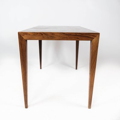 Rosewood Side Table by Severin Hansen for Haslev Furniture, 1960s-UY-1005728