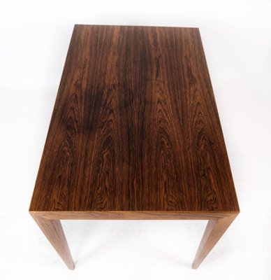 Rosewood Side Table by Severin Hansen for Haslev Furniture, 1960s-UY-1005728