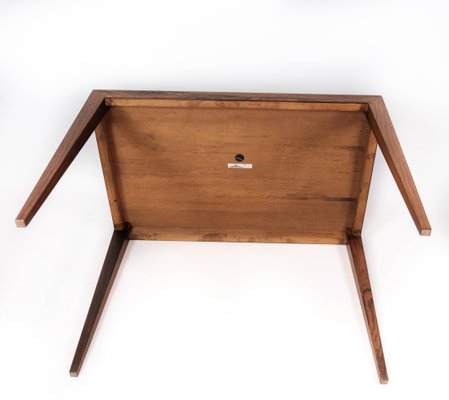 Rosewood Side Table by Severin Hansen for Haslev Furniture, 1960s-UY-1005728