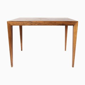 Rosewood Side Table by Severin Hansen for Haslev Furniture, 1960s-UY-1005728