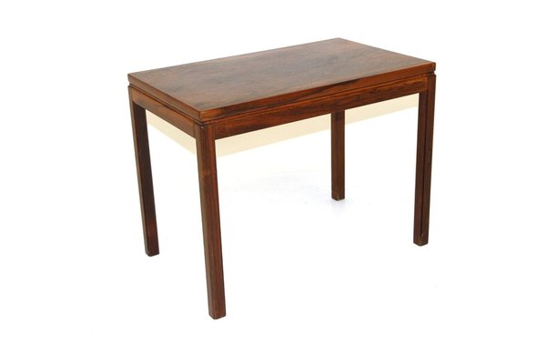 Rosewood Side Table from HMB, Sweden, 1960s-GEK-1020335