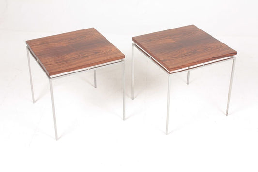 Rosewood Side Tables by Knud Joos for Jason Møbler, 1950s, Set of 2