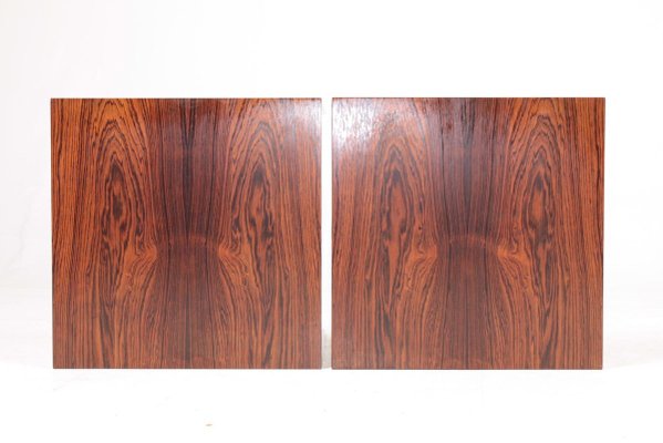 Rosewood Side Tables by Knud Joos for Jason Møbler, 1950s, Set of 2-FK-741348