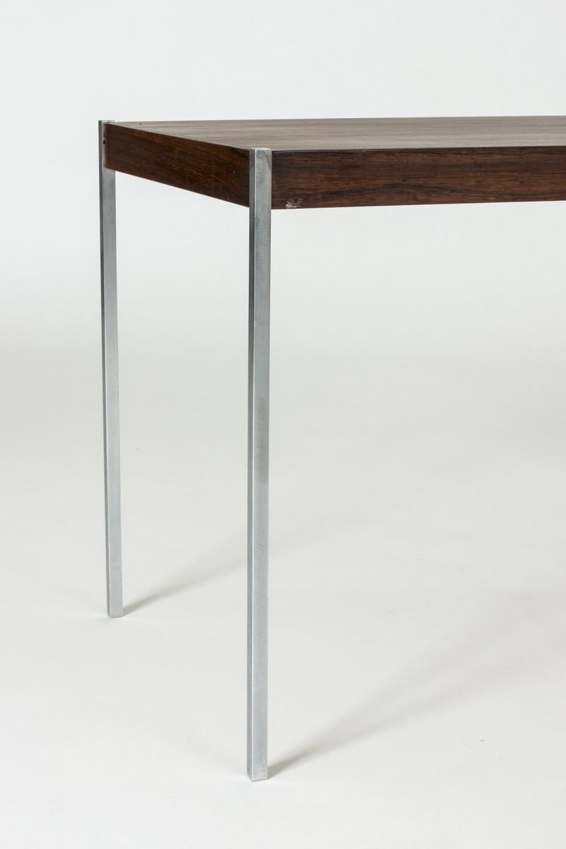 Rosewood Side Tables by Uno & Östen Kristiansson for Luxus, 1960s, Set of 2