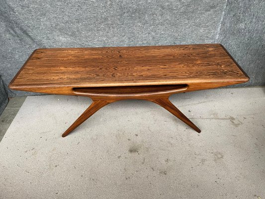 Rosewood The Smile Coffee Table by Johannes Andersen for CFC Silkeborg-MXB-1239946