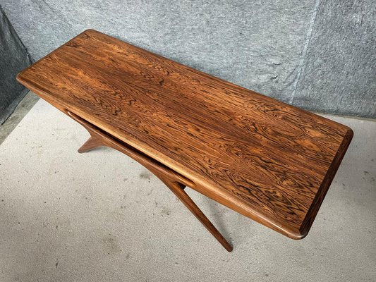 Rosewood The Smile Coffee Table by Johannes Andersen for CFC Silkeborg-MXB-1239946