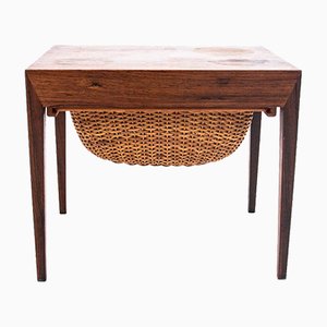 Rosewood Thread Table, 1960s-BXB-744329