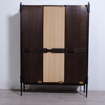 Rosewood Wardrobe Hanger by Gianfranco Frattini, 1950s-XSG-2042227