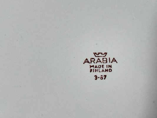 Rosmarin and Ruska Service attributed to Ulla Procopé for Arabia, Finland, 1960s, Set of 9-UCH-1786152