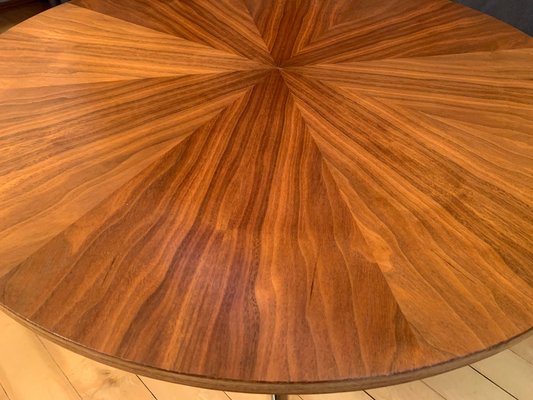 Rotating Coffee Table in Wood, 1960s-VQM-1336773