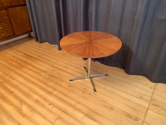 Rotating Coffee Table in Wood, 1960s-VQM-1336773