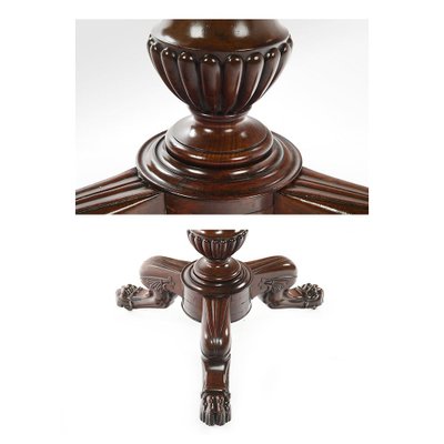 Rotating Vitrine in Mahogany and Oak-NQ-820725