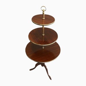 Round 3-Tier Side Table of Neoclassical Style-BA-1365457