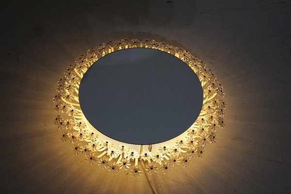 Round Bright Mirror by Emil Stejnar for Rupert Nikoll, 1970s-OWS-609260