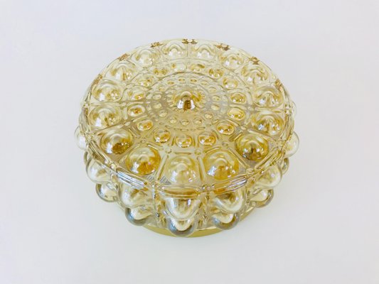 Round Bubble Glass Flush Mount from Philips, 1960s-PUK-617874