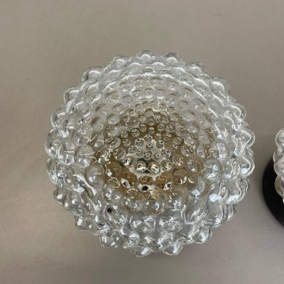 Round Bubble Glass Wall Lights in the style of Tynell, France, 1950s, Set of 2-QZ-1706130